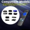 2 Pack Replacement Remote Control for Roku Box,for Roku Express Remote Replacement,for Roku Player Remote,for Roku Premiere,1/2/3/4,HD,LT,XS,XD,(NOT for Stick/TV) view 3