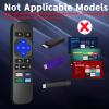 2 Pack Replacement Remote Control for Roku Box,for Roku Express Remote Replacement,for Roku Player Remote,for Roku Premiere,1/2/3/4,HD,LT,XS,XD,(NOT for Stick/TV) view 4
