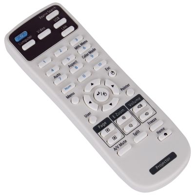 218178800 Replacement Remote Control fit for Epson Projector EB-S300 EX3260 EX5260 VS250 VS350 VS355 EB-2042 EB-980W EB-990U EB-2247U WN7512BEP ELPAP07 H654A Pro EX7260 Pro EX9210 Pro EX9220