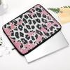 Laptop Case Sleeve 15inch Shockproof Laptop Case Peach Leopard Print Laptop Sleeve Carrying Case view 4