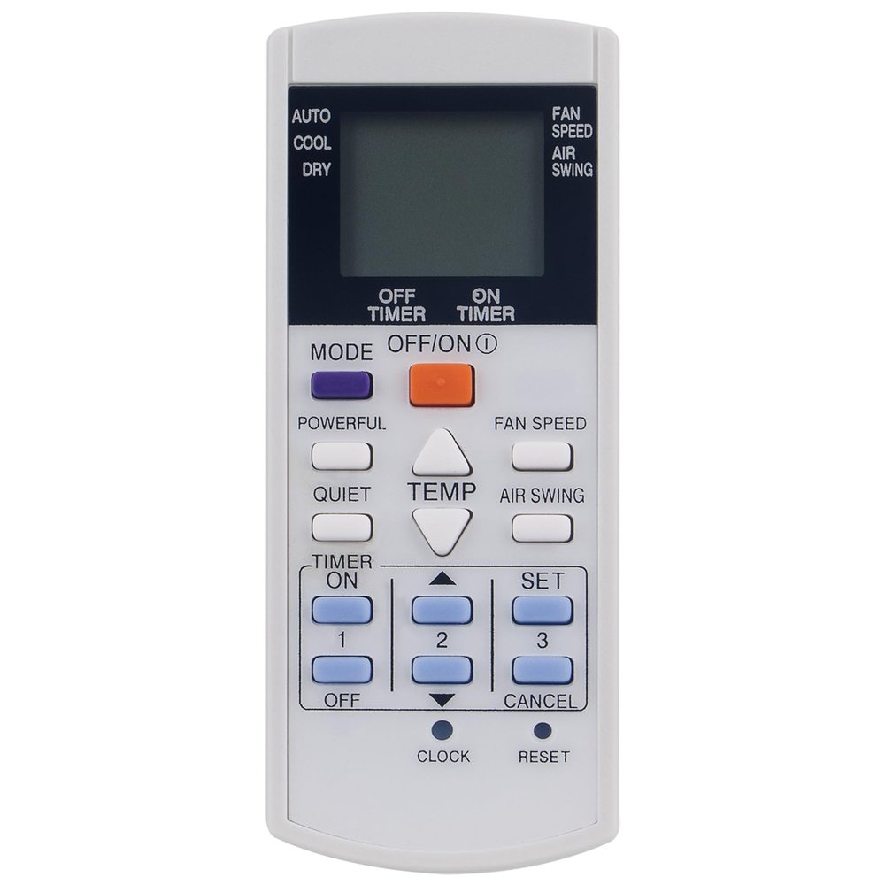 A75C2606 A75C2628 A75C2656 A75C2658 Replacement Remote Compatible with Panasonic AC Air Conditioner
