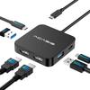ACASIS USB C Hub Dual HDMI, USB C to Dual HDMI Adapter, 100W PD Charging, 5Gbps USB C and USB A Data Ports, USB C Docking Station Dual Monitor Adapter for MacBook/Dell/HP/Surface/Lenovo/Steam Deck view 2