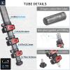 Carbon Fiber Horizontal Tripod INNOREL YT284C with Rotatable Multi-Angle Center Column,29mm Tube Professional Travel Camera Tripod Monopod for Digital DSLR Video Camcorder Overhead Shooting Load 20kg view 4