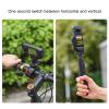 Aluminum Alloy Horizontal Action Mount, L Bracket with Magnetic Adapter for X4 Camera, 90 Vertical Adapter for Chest Strap Sun Visor Bracket view 2