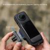 Aluminum Alloy Horizontal Action Mount, L Bracket with Magnetic Adapter for X4 Camera, 90 Vertical Adapter for Chest Strap Sun Visor Bracket view 3