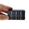 1/8" 1 in 2 Out or 2 in 1 Out Audio selector 3.5 mm TRS Stereo Channel 2 Splitter switcher Box Switching No External Power No Noise view 1