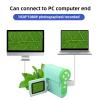 Denash Digital Microscope, Handheld Microscope, USB Port, Adjustable LED 2 Inch Screen with Slides for Christmas (Green) view 3