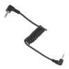 Shutter Release Cable, Vibration Reducing Shutter Remote Control Connection Cable 2.5mm to 3.5mm Plastic for Photography view 4
