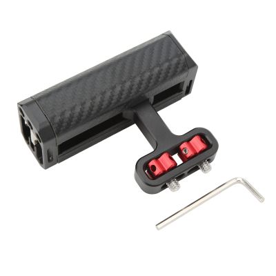 Camera Side Handle, Comfortable Aluminum Alloy 1/4 Inch Screw Camera Side Handle with Hex Wrench for
