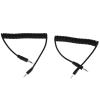 C1 3.5mm to Male Flash Sync Cable, Flexible Coiling Flash Sync Cable for 70D Camera view 1