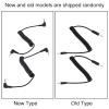 C1 3.5mm to Male Flash Sync Cable, Flexible Coiling Flash Sync Cable for 70D Camera view 3