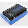 Pteanecay 9 Band Equalizer High Performance 9 Equalization Bands 12V DC for Boat RV Car Metal with CD AUX Input Chip Output, Black, 500735596 view 4