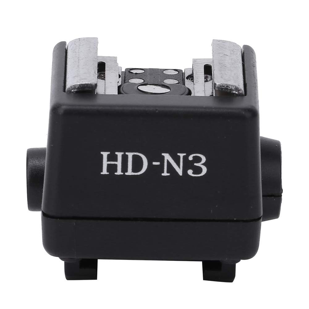 Hot Shoe Mount Adapter, Lightweight Flashlight Hot Shoe Adapter for Video Camera