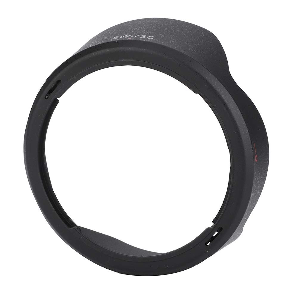 Lens Hood, EW-73C Black Plastic Lens Hood, Portable for EFS 10-18mm F4.5-5.6 is Photographer Replace