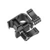 15mm Single Hole Clamp Rig Quick Release for DSLR Cameras Monitor Viewfinder Attach view 3