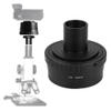 Eyepiece Adapter Ring, Metal Smooth Microscope Eyepiece Adapter for Recording Images for M4/3 Mount Mirrorless Camera view 2