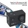 140 Wide Angle Action Camera, 2 Inch LCD Sport Camera for Swimming, Diving, Climbing view 2