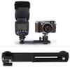 Flash Bracket, Flexible Accessory, , Dual Head Flash Bracket, Light Hand Feeling for Outdoor Travel view 1