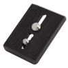 Tripod Head Plate Adapter, Anodized Rubber Foot Pad, CNC Machining, Tripod Quick Release Plate for view 2