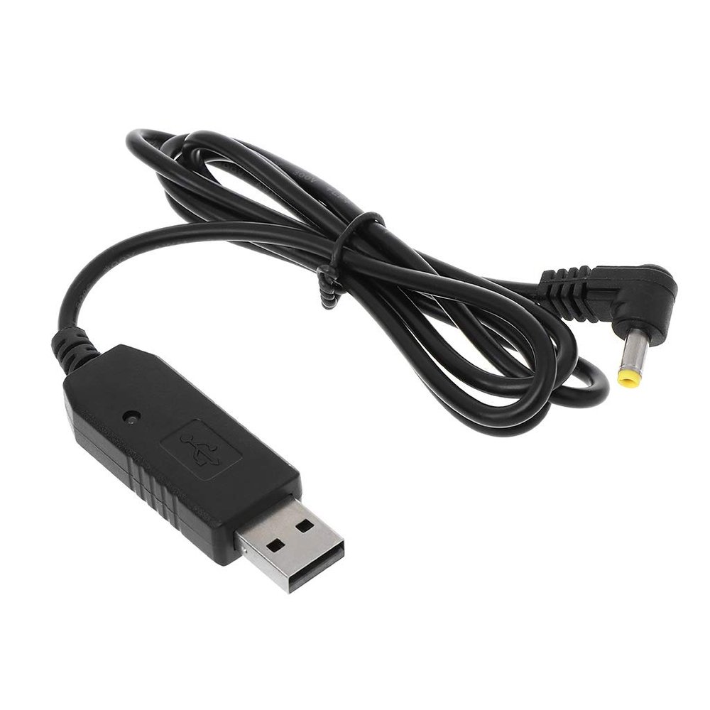 caralin USB Charger Cable with Indicator Light for High Capacity g UV-5R Extend Ba Plastic, 1m/39.37in, As Pic Shows