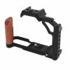 Camera Cage, Vertical Wooden Handle, Metal Camera, Real Machine Modeling, 1/4 Inch Screw Hole for Allround view 1