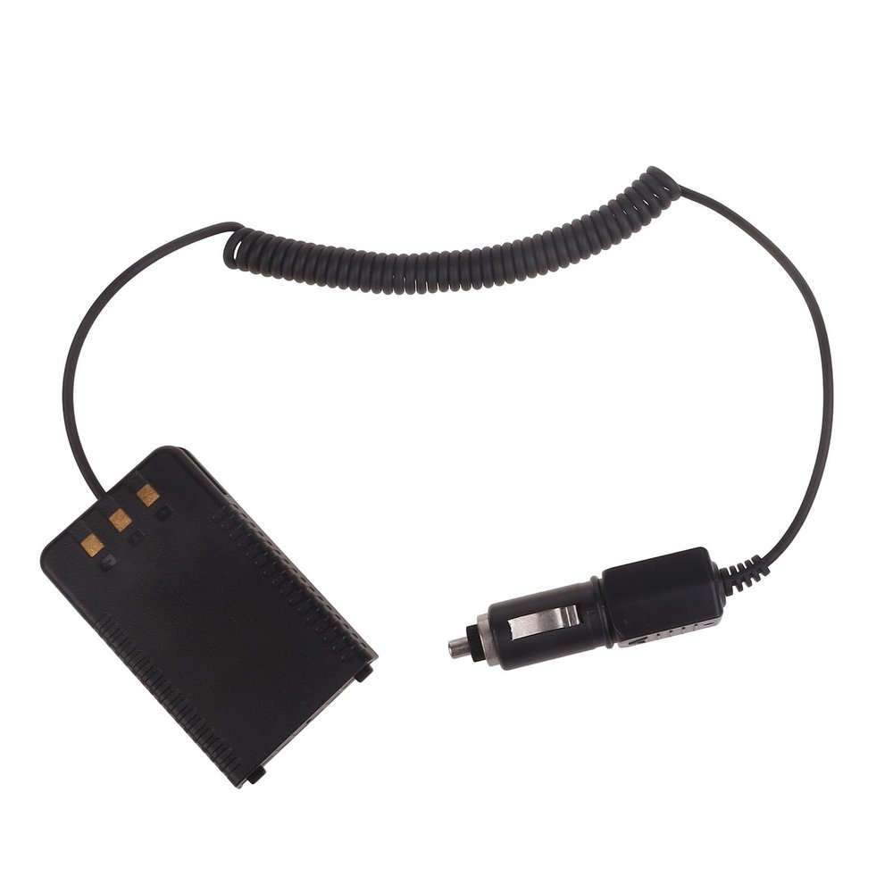 caralin SBR 25Li SBR 26Li Battery Elimirs Car Charger Adapter for FT-25R FT25R FT65R FT-25 FT-65 Two Way Radio e Talkie ABS