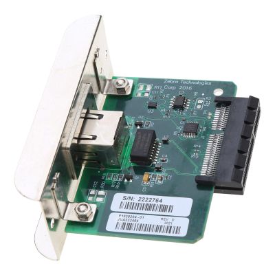 caralin Internal Ethernets Print Server k Card for ZT210 ZT220 ZT230 ZT610 Print Server k Adapter Accessories Metal, Approx.20x11x5cm/7.87x4.33x1.97in, As Pic Shows