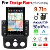 Car Radio Stereo for Dodge Ram 1500 2500 3500 2013-2018,Android 13, 9.7 inch Touchscreen Mirror Auto Radio Player for CarPlay Wireless and Android Auto,8227L-DEMO GPS WiFi DSP 2GB +32GB view 3