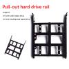 caralin Plastic 2.5 inch / 3.5 inch SSD Metal Mounting Adapter Bracket PC Hard Drive Enclosure Tray Holder Desktop ABS view 4