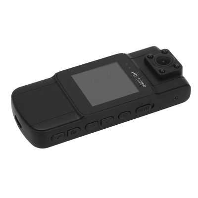 Denash Mini Body Camera, 1.54 Inch Display, 180 Degree Rotating Lens, Motion Detection, Body Worn Camera HD 4K for Riding