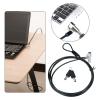 caralin PC Laptop Cable Lock & Security Computer Lock Metal Locks for 6x2.5mm Hole Computer Lock Anti Theft Chain Security Lock Metal view 2