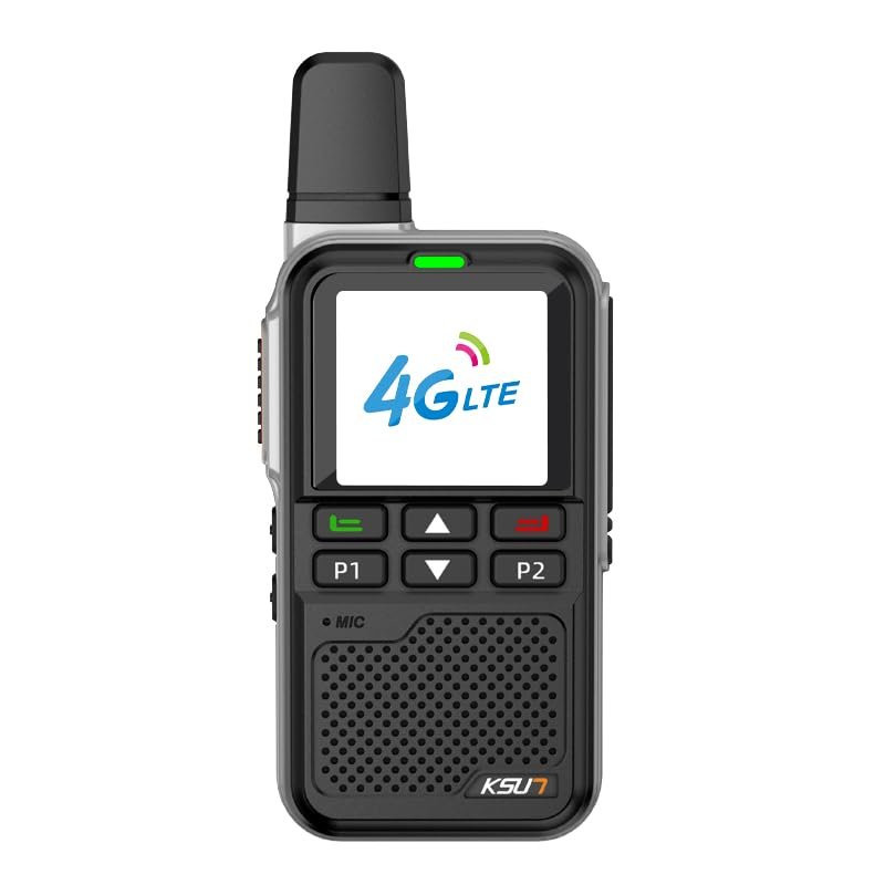 KSUN TFSI ZL38 4G LTE Walkie Talkie, 100 Miles Range, Android, WiFi, Bluetooth, GPS