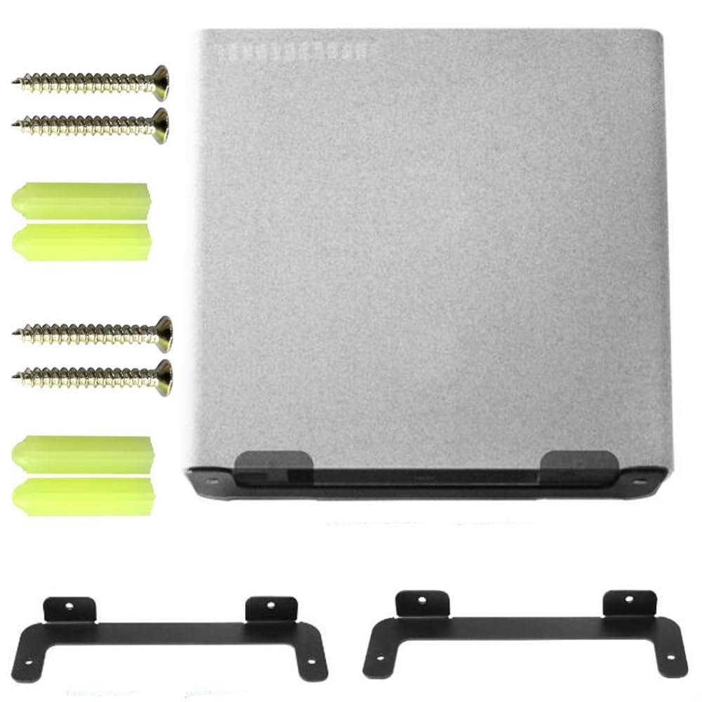 Coyktonty Aluminium Wall Bracket/Wall Mount Bracket for Sony HT-A9M2 Speakers,Duty Speaker Mount Mounting Brackets (Black+Black)