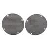 Cnamid5 Motorcycle Iron Mesh Speaker Grills, Rear Speaker Grille Cover For Harley Touring FLHTCSE, EFI FLHTCI, FLHTC, EFI FLHTI, FLHT, FLHTCU, Black view 1