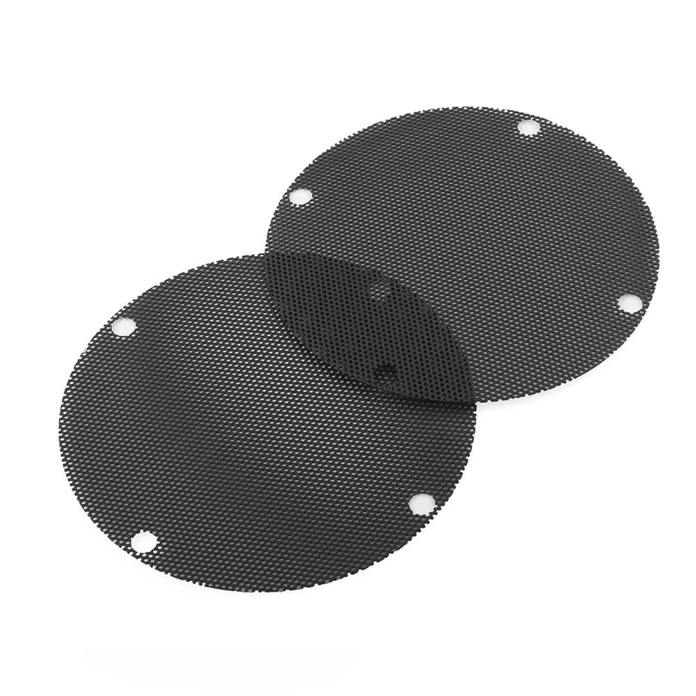 Cnswee6 Motorcycle Iron Mesh Speaker Grills, Rear Speaker Grille Cover for Harley for Touring FLHTCSE, EFI FLHTCI, FLHTC, EFI FLHTI, FLHT, FLHTCU, Black