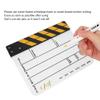 Colorful Wooden Director Clapboard for Movie Memorabilia, Role Playing, Editing, Video Production, Film, Photography, etc. (Yellow Stripe whiteboard (PAV1YWE4)) view 3
