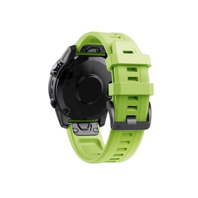 20mm Silicone Watch Bands Fit for Garmin Fenix 7S Pro Solar/epix Pro/Approach S70/ instinct 2S/ Fenix 7S/ 6S /5S / 5S Plus/Descent Mk2S/ D2 Delta S Watch accessories(Green)