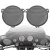 TDZ Black Metal Batwing Fairings Front Mesh Speaker Grill Replacement for 2014-2023 Harley Touring Electra Street Glide Ultra Limited & Trike view 2