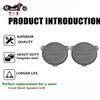 TDZ Black Metal Batwing Fairings Front Mesh Speaker Grill Replacement for 2014-2023 Harley Touring Electra Street Glide Ultra Limited & Trike view 4
