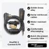 Walkie Talkie Earpiece with Mic - FilmPRO X Walkie Talkie Headset with 3.5mm AUX Cable & Travel Case Compatible with Motorola 2-Pin - Two-Way Radio Headsets & Microphones by On Set Headsets (Elite) view 3