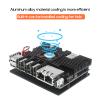 caralin for Orange Pi 5 Plus Metal Case with Fan and Heatsink Kit, Metal Enclosure for Orange Pi 5 Plus 4GB/8GB/16GB Aluminum Alloy view 2