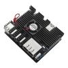 caralin for Orange Pi 5 Plus Metal Case with Fan and Heatsink Kit, Metal Enclosure for Orange Pi 5 Plus 4GB/8GB/16GB Aluminum Alloy view 3