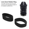 2Pcs Camera Lens Rubber Rings, Zoom Rubber Grip Rings Replacement, Zoom Rubber Trim Rings for AF S 70200mm f 2.8G ED VR II view 4