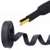 1-3/8" 26FT Heat Shrink Braid Sleeve, 2:1 Ratio Shrinkable Braid Tube for Wire Management Automotive Marine Cable Protection Sleeve Bundle Irregular Tubes view 1