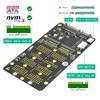 AYASOSO 2 in 1 Combo M.2(NGFF) NVMe SSD/SATA-Bus SSD to SFF-8611/8612 and SATA Adapter view 4