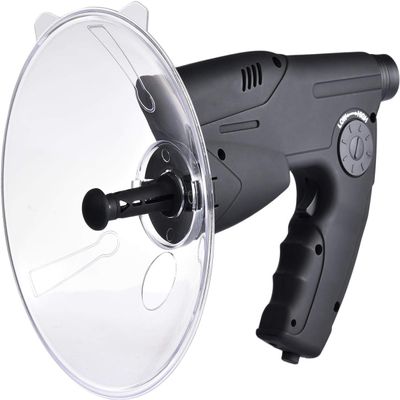 Parabolic Microphone Monocular, 8X Magnification Telescope, 8m-1200m Long Range Parabolic Microphone Monocular Bird Watching, Bionic Ear Long Range Birds Listening Telescope for Outdoor