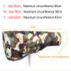 Camera Rain Cover Raincoat Protector for Tele Photo Lens Rain Cover/Lens Raincoat Camo Guns Clothing Waterproof for Canon Nikon Pentax Sony (S) view 4