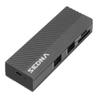 SEDNA - USB 3.2 Gen II (10Gbpps) M2 NVMe SSD Enclosure with 2 Port USB Hub and Card Reader view 1