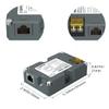 150W GigE Passive PoE Injector with Surge Protection,for Starlink Dishy V2 pinout 48-57V / 3A 10/100/1000 Mb/s view 2