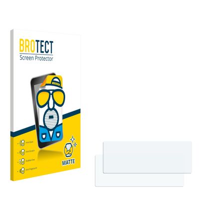 brotect Screen Protector Anti-Glare Compatible with Omnitronic XDP-1502 (2 Pack) Screen Protector Matte, Anti-Fingerprint Protection Film